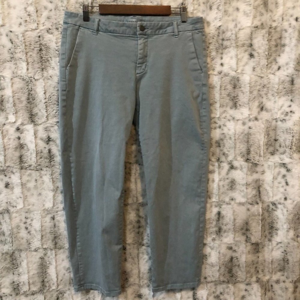 Liverpool Jeans Company Light Blue "The Casual Trouser” Pants, Size 14 (US)